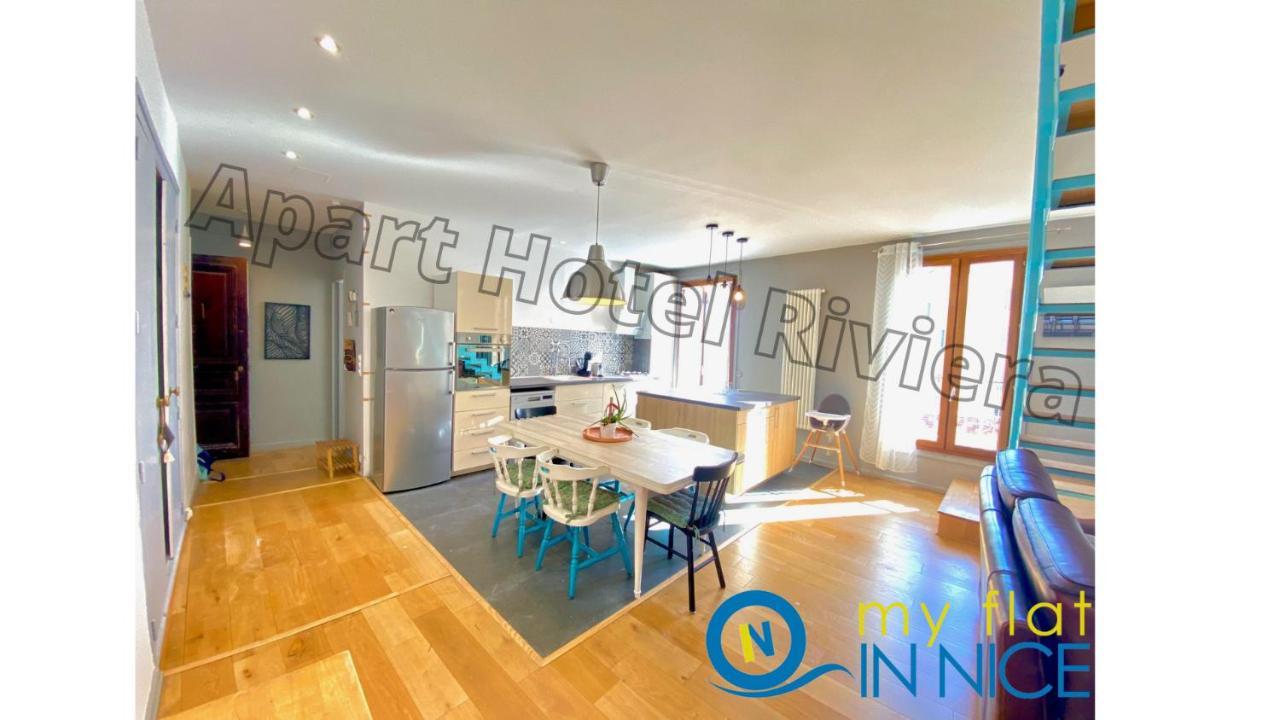 ApartHotel Riviera - Old Port - Amazing 3bedrooms 2 bathrooms- Duplex Maison du port Nice Buitenkant foto